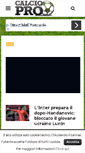Mobile Screenshot of calciopro.com